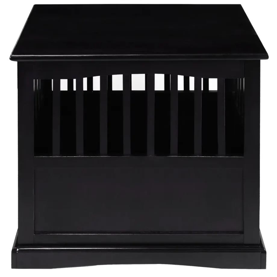 Pet Crate End Table-Black