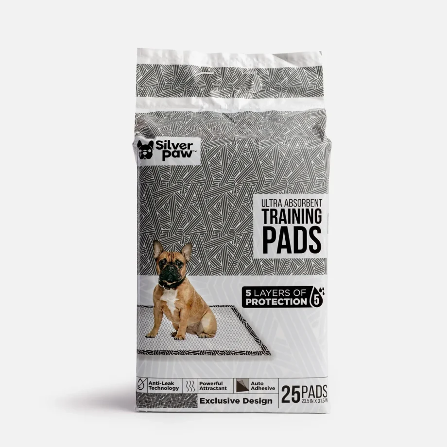 Printed Dog Training Pads - B&W (Bundle Savings)